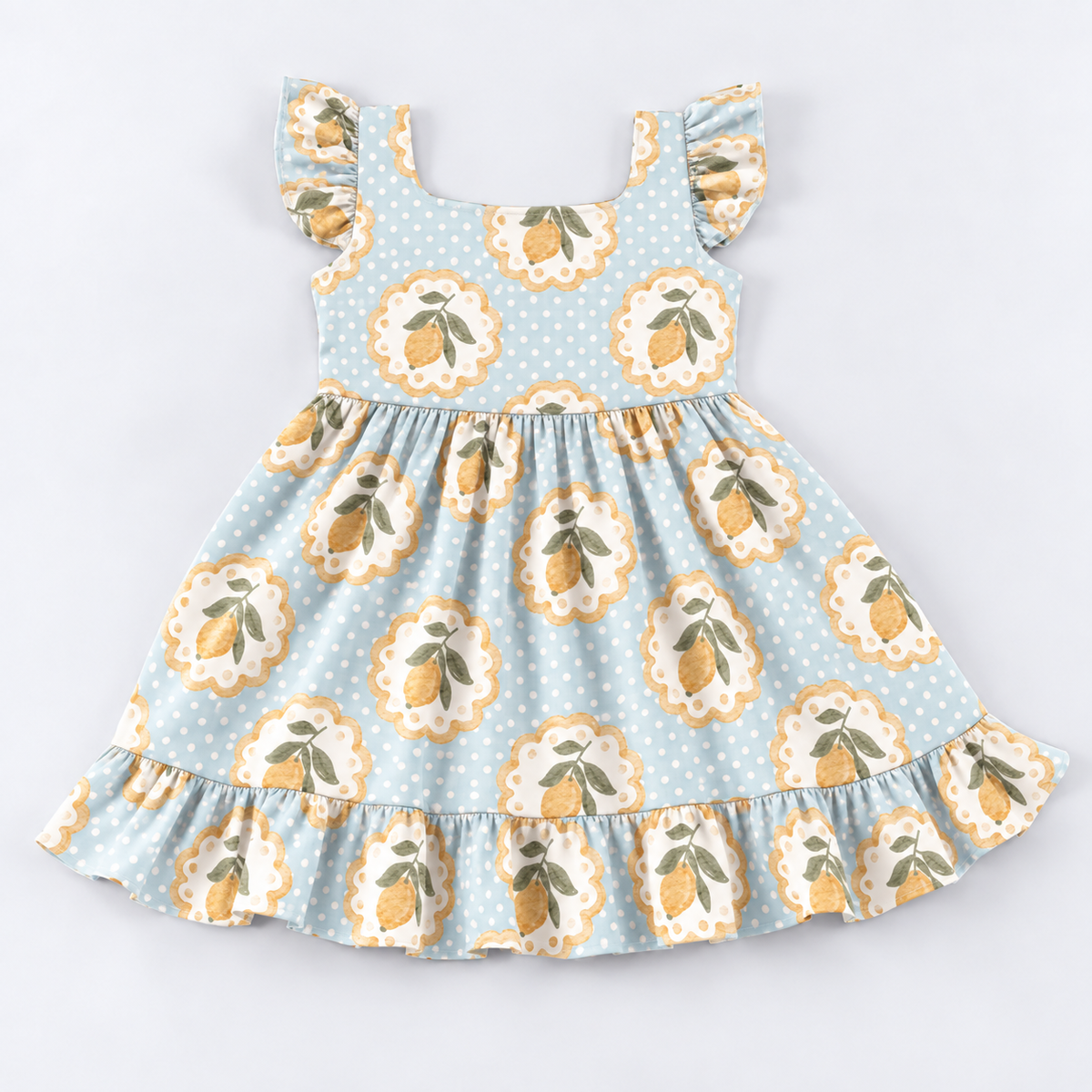 Girls Ruffle Dress