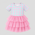 Girl's Patterned TuTu Dress
