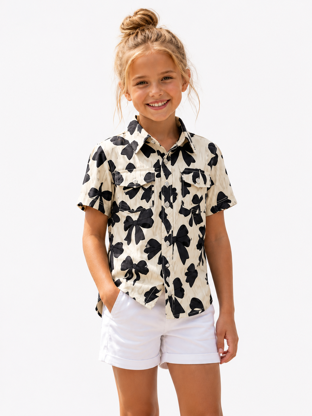 Girl's Performance Fishing Shirt Short Sleeve