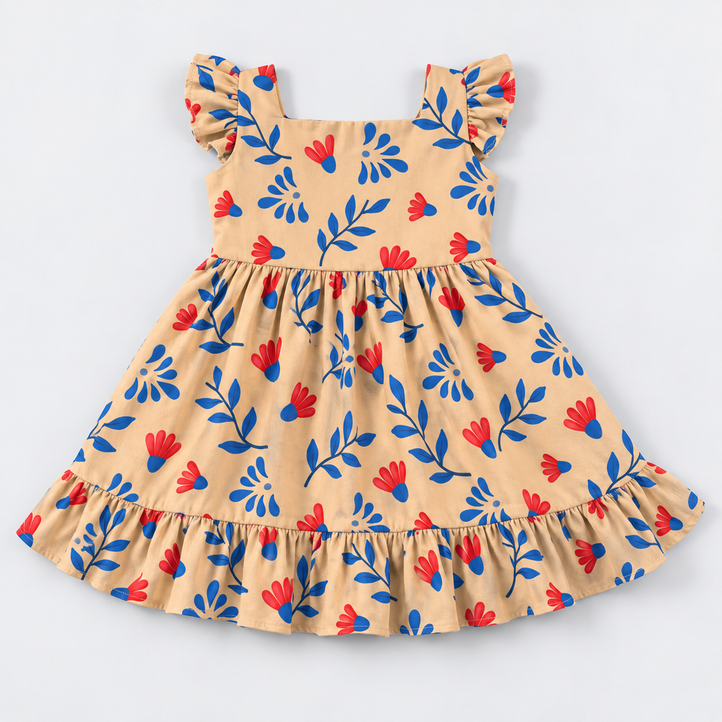 Girls Ruffle Dress