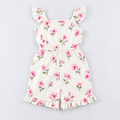 Girls Ruffle Short Romper