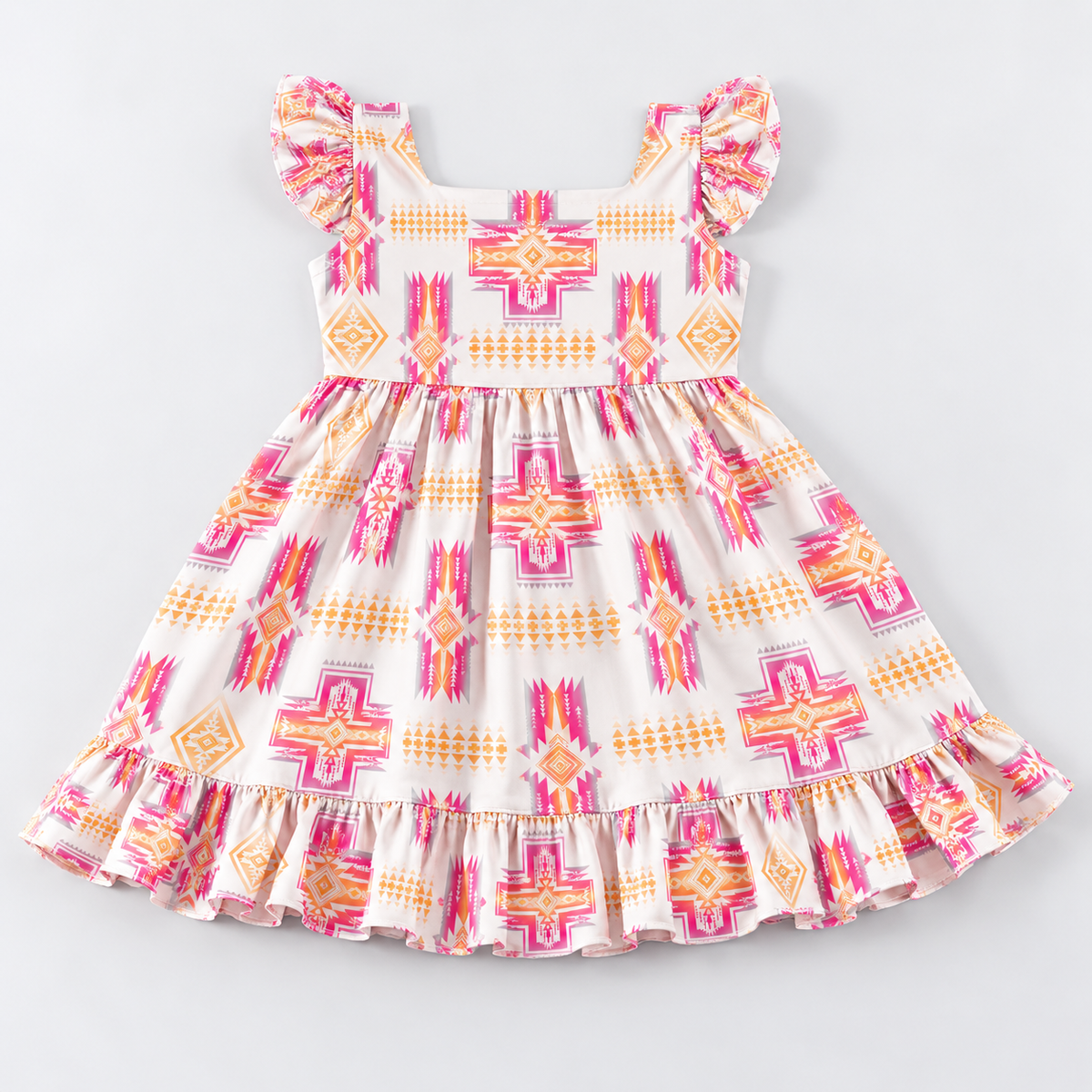 Girls Ruffle Dress