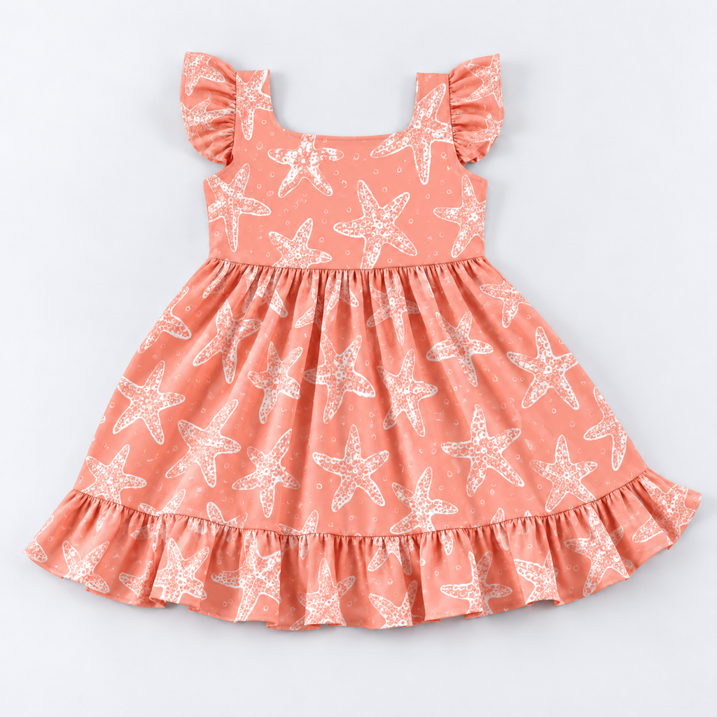 Girls Ruffle Dress