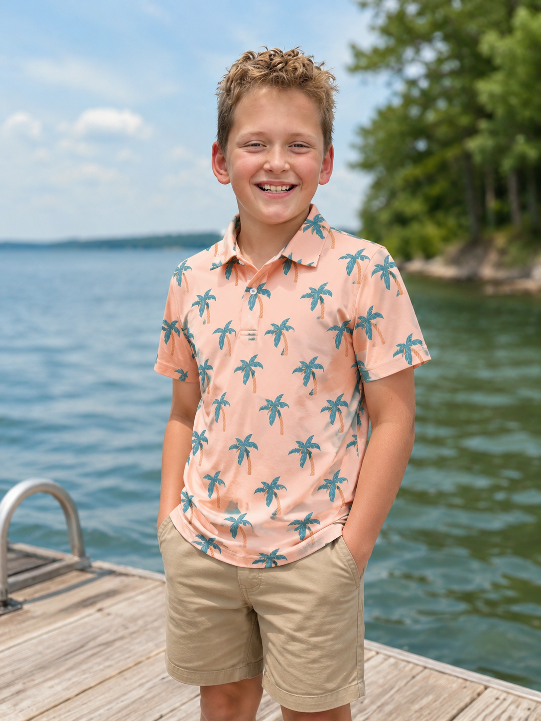 Boy's Performance Polo