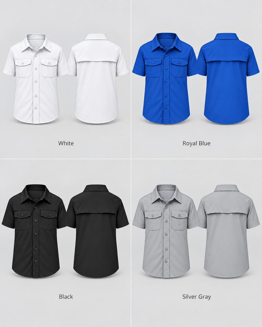 Boy's Performance Fishing Shirt Short Sleeve