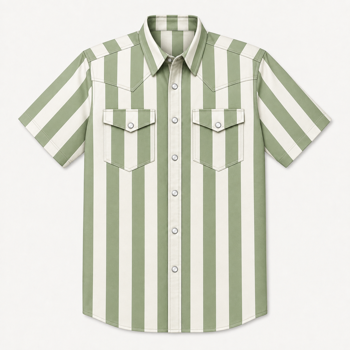Men's Short Sleeve Western Shirt