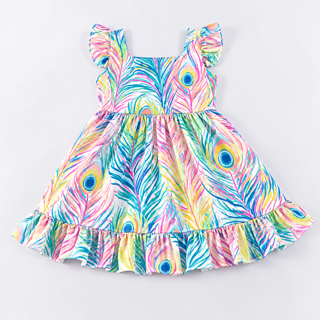 Girls Ruffle Dress
