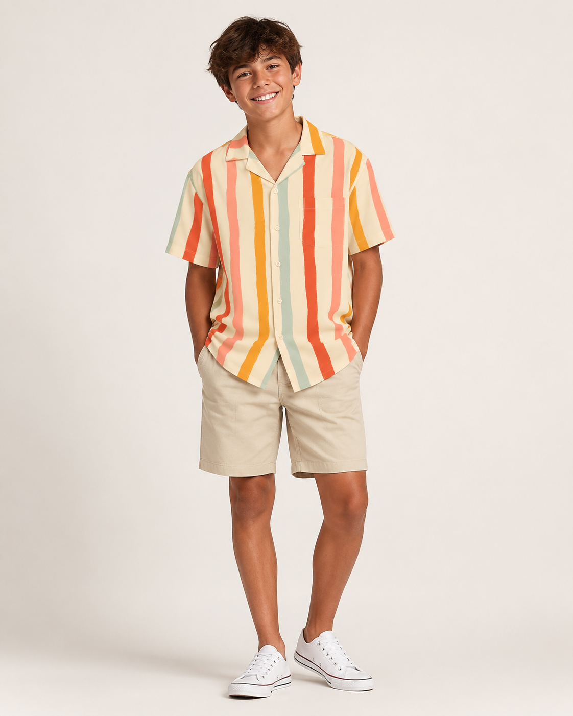 Mens Resort Button Up Shirt