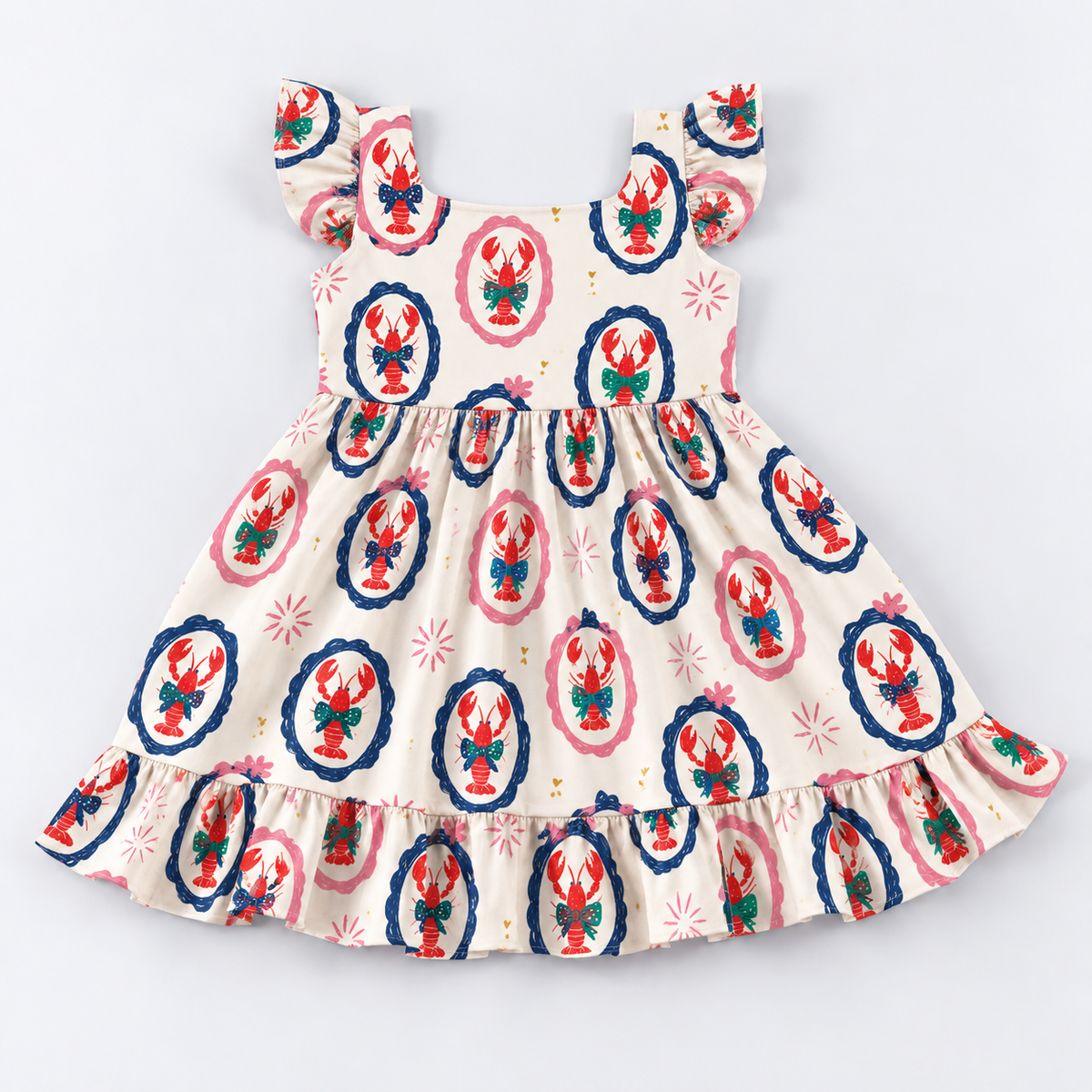 Girls Ruffle Dress